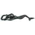 thumbnail image 2 of Large Reproduction Iron Mermaid Bottle Opener Green, 2 of 2