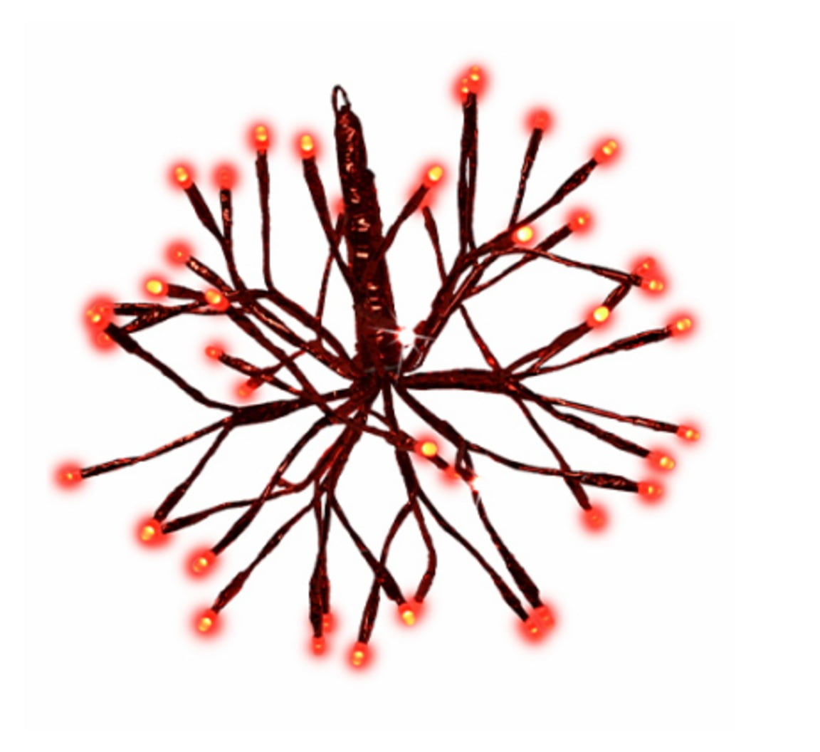 Holiday Bright Lights LED12SHSRRDTW Christmas LED Shimmer Sphere