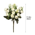 thumbnail image 2 of Pgyong Artificial Flowers for Home Decor, Wedding Bouquets, Wall Centerpieces, Realistic Silk Handheld Floral Arrangements, 2 of 6
