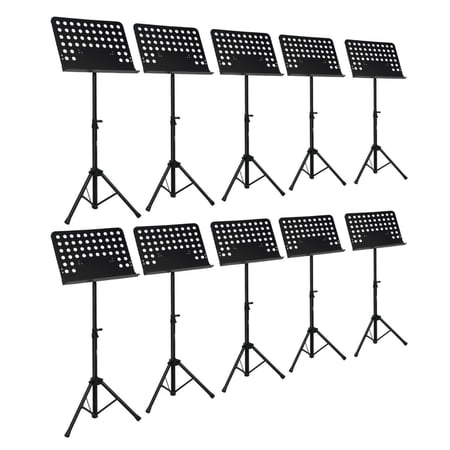 Gator Frameworks GFW-MUS-0500 Lightweight Sheet Music Stand 10-Pack