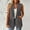 Jackets for women clearance-Gray, variant on Plus Size Clearance Women's Fashion Solid Color Open Front Work Suit Coat Sleeveless Jacket Vest Blazers for Women Business Casual with Pocket Black Black*Friday/Cyber*Monday Clearance
