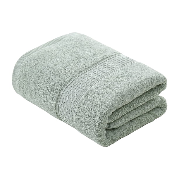 Toalla de algodón de rizo, suave y absorbente, agradable para la piel, de color sólido, jacquard, para ducha, para el hogar, baño, spa, salón de belleza.