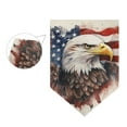 thumbnail image 3 of Eagle Blood American Flag Garden Flag 18" x 12.5" Double Sided Yard Lawn Outdoor Decor Small Yard Flags, 3 of 6