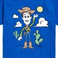 thumbnail image 3 of Toy Story - Woody Pastel - Toddler & Youth Short Sleeve Graphic T-Shirt, 3 of 5
