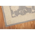thumbnail image 5 of Nourison Royal Serenity Area Rug Grey 7'6" x 9'6" 8' x 10' Indoor,Handmade Living Room,Bedroom,Dining Room Tan Rectangle, 5 of 5