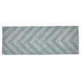 thumbnail image 4 of Better Trends Long Runner Bathroom Rug Extra Soft Non-Slip Bath Mat Water Absorbent 100% Cotton Washable Mat 20" x 60" Blue Hugo Collection, 4 of 6