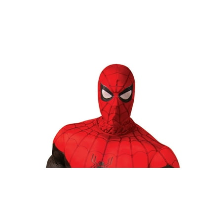 Spider-Man: Far From Home Spider-Man Adult Red/ Black Fabric Mask - Size One Size