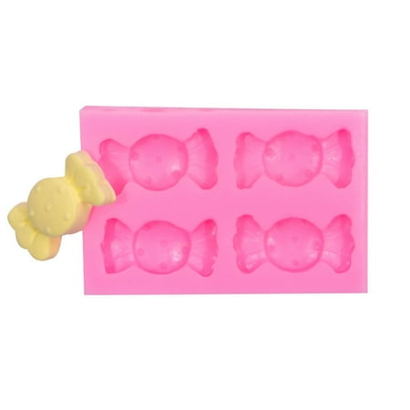

Mini Cute Lollipop Silicone Mold DIY Plaster Fondant Candle Mould for Handmade Chocolate Dessert Cake Baking Decorating Tool