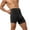 Black, variant on Men's Boxer Underpants High Waist Training Body Shaping Exercises Cotton Solid Color Underwear
