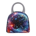 thumbnail image 7 of Lafuoo Outer Space Floating Numbers And Letters Pattern Large Portable Insulated Lunch Bag, Waterproof Zipper Insulated Lunch Bag for Men and Women-One Size, 7 of 7