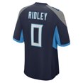 thumbnail image 3 of Men's Nike Calvin Ridley  Navy Tennessee Titans  Game Jersey, 3 of 6