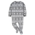 thumbnail image 3 of Gerber Baby and Toddler Neutral Microfleece Blanket Sleeper Pajamas, 2-Pack, Sizes 0/3 Months -5T, 3 of 7