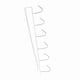 thumbnail image 4 of Ganchos De Estante, Estante De Almacenamiento Colgante Con Ganchos, Organiza Utensilios Y Toallas De Cocina, Para Estante De Armario Con Almacenamiento De Vestuario, 4 of 7