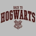 thumbnail image 2 of Men's Harry Potter Back to Hogwarts Collegiate  Graphic Tee Athletic Heather Small, 2 of 5