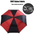 thumbnail image 2 of FZC-Golf Parapluie Grand 58/62/68 Pouces Ouverture Automatique Parapluie de Golf Extra Grand Double Auvent Ventilé Coupe-Vent Imperméable pour Hommes et Femmes, 2 of 4