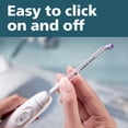 thumbnail image 3 of Power Flosser Tips Philips Sonicare Quad Stream F3, paquete de 2 unidades, color blanco, 3 of 9