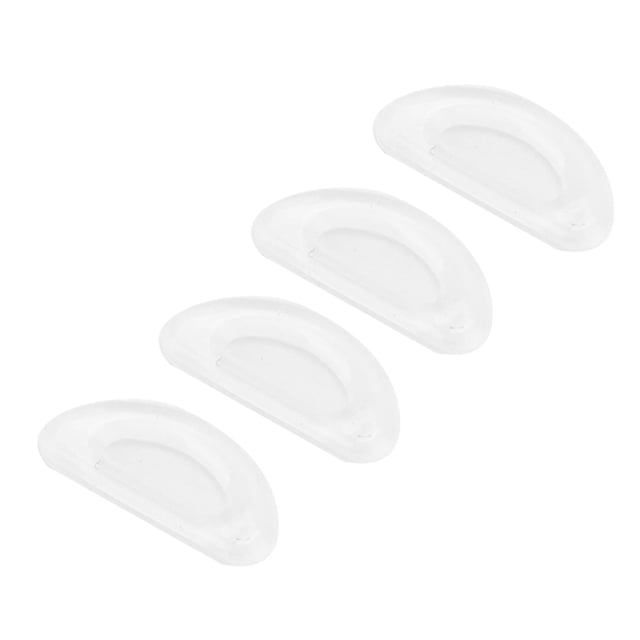 Almohadillas para la nariz sin desplizamiento, resistencia al desgaste nosepads Suaves, 20 Pares para anteojas acesorios de gafas gafas de sol blancas