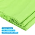 thumbnail image 3 of Unique Bargains 14'x5' Stretch Chair Sashes Bows Chair Bands Sashes with Buckle Slider Light Green 25 Pack, 3 of 5