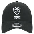 thumbnail image 2 of Men's New Era  Black Seattle Sounders FC 2025 Kickoff 9TWENTY Adjustable Hat, 2 of 5