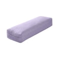 thumbnail image 3 of koolsoo Professional Yoga Bolster Removable Washable Cover High Elastic Rectangular Yoga Purple, 3 of 9