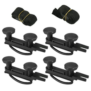 4 PCS Stainless Steel Universal Roof Box U-Bolt Clamps, Car Van Mounting  Fitting Kit U Brackets Installation Accessory, 83mm Internal Width, with 8