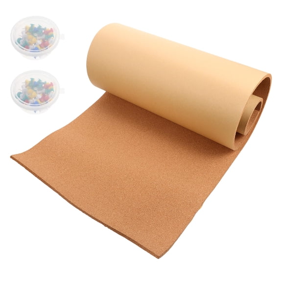 WORGEOUS Cork Display Board Home Decor 1 Set 49.2X15.9in