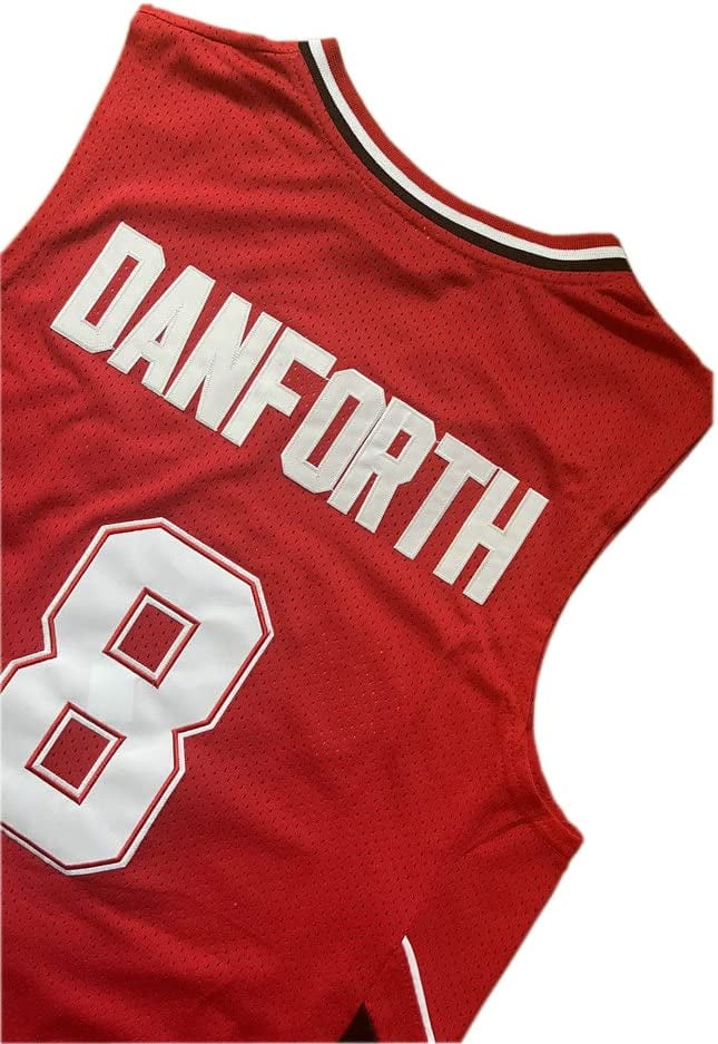 Dekeke Men's Troy Bolton #14 Chad Danforth #8 High School Wildcats Basketball Jersey Stitched