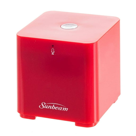 Sunbeam Bluetooth Conference Speaker with Built-In Microphone - Retail Packaging - Red