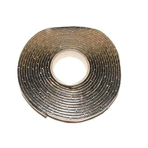 Leakmaster Butyl Tape 15ft - Light Conduit Sealer - Hand Moldable Rubber Leak Repair Tape - Waterproof, Flexible, Tacky - Permanent & Temporary Fixes