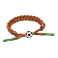 thumbnail image 2 of Brazalete de cuerda Hugo de fútbol rojo verde, 2 of 8