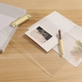 thumbnail image 3 of Paquete de 6 Portapapeles de AcríLico Transparente con Clip Dorado, TamañO Carta A4 de 8,8 X 12,2, Suministros Escolares y para el Hogar, Suministros de Oficina, 3 of 5