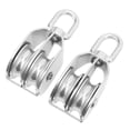 thumbnail image 4 of Double Pulley Block,2Pcs Lifting Double Pulley Lifting Double Pulley Block Double Pulley Block Versatile Functionality, 4 of 14