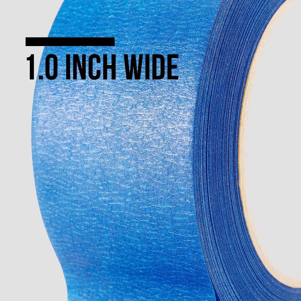 Lichamp Painters Tape Wide 1.5 inches Masking Blue Painters Tape Bulk Pack 6 ... 