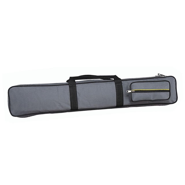 VONKY Sac de Rangement Compact pour Queue de Billard, Anti-Poussière, Noir Gris Bleu 75x14x7cm