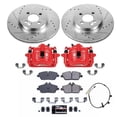 thumbnail image 2 of PowerStop Front Z23 Evolution Sport Brake Pad and Rotor Kit with Red Powder Coated Calipers Fits: MINI COOPER Select Models KC8842, 2 of 4