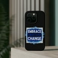 thumbnail image 4 of DistinctInk MagSafe Tough Case for Apple iPhone 14 Pro (6.1" Screen) - Embrace Constant Change - Raised Bezel Screen Guard, 4 of 6