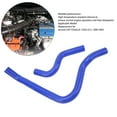thumbnail image 3 of Aramox 2PCS Silicone Radiator Coolant Hose Tube Kit Car Radiator Hose Kit Replacement For  CB7 F22A 2.2L F20A 2.0 L 1990 To 1993, 3 of 8