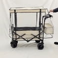 thumbnail image 4 of Housse de Protection Universelle Toutes Saisons pour Chariot de Camping Extérieur Protection contre la Pluie avec Fermeture Éclair Réglable, 4 of 8
