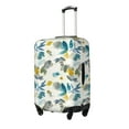 thumbnail image 2 of Uemuo Watercolor Leaves Printed Washable Luggage Cover - Fashion Suitcase Protector Fits 18-32 Inch Luggage -, 2 of 9