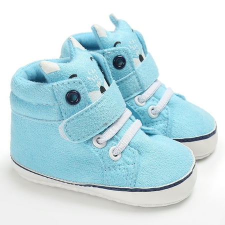 

Baby Girl Boys Hight Cut Shoes Anti-slip Soft Sole Toddler CHMORA