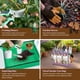 thumbnail image 4 of Juego de herramientas de jardinería Halilus de acero inoxidable de 9 piezas con bolsa, 4 of 8