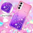 thumbnail image 4 of Funda para Samsung Galaxy A05S Transparente con Brillos Carcasa Protectora Antigolpes con Glitter Brillante, 4 of 5