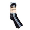 thumbnail image 2 of MUK LUKS Women's Pilates Cotton Crew Socks, 2-Pack, Shoe Sizes 6-10, 2 of 4
