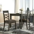 thumbnail image 4 of 596403 Allerick Vintage Monochromatic Abstract Gray Area Rug Rectangle 7'10"x10', 4 of 21