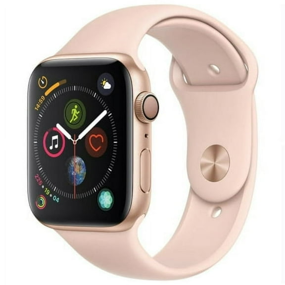 Pre-Owned Apple Watch Series 4 44mm GPS Gold with Pink Sport Band Used