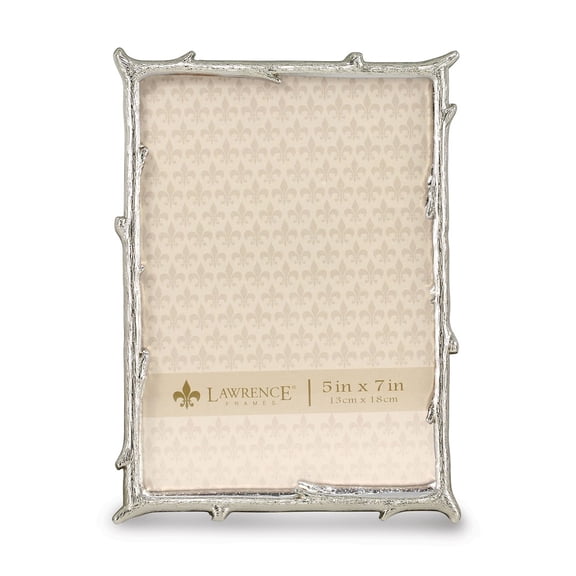 FB Jewels Silver-tone 5x7 Branch Photo Frame