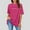Hot Pink, variant on TIANZEN Women's Oversized Letter Print Crew Neck Short Sleeve Tops T Shirt Short Sleeve Casual Loose Blouse Sport Summer Spandex T Shirts for Women Pack of Long Sleeve T Shirt Women Shirks for Women