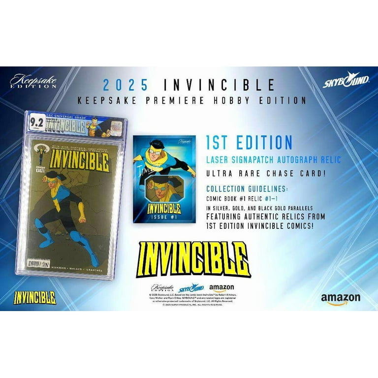 Keepsake Invincible Season 1 Premiere Hobby Box 2025 Collectible