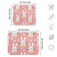 thumbnail image 3 of Rabbit in Hole Dish Drying Mat Dish Drainer Rack Mats Water Absorbent Non-Slip Easy Clean Heat Resistant for Kitchen Counter, 3 of 8