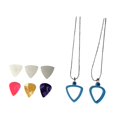thumbnail image 5 of colcolo Silicone Guitar Pick Holder Necklace Guitar Pick Pendant for Electric Guitar blue, 5 of 8